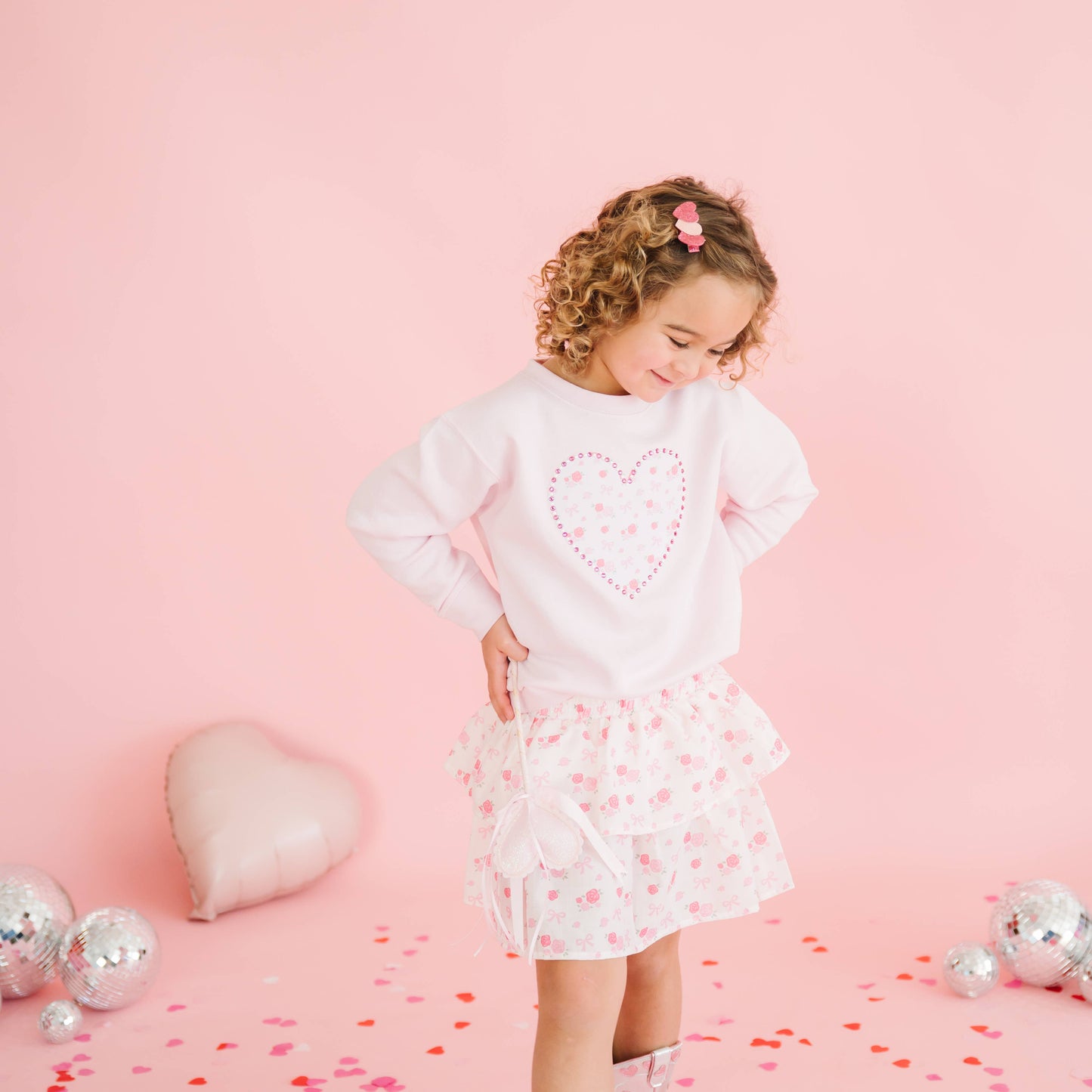 Dainty Rose Skort - Kids Boutique Clothing