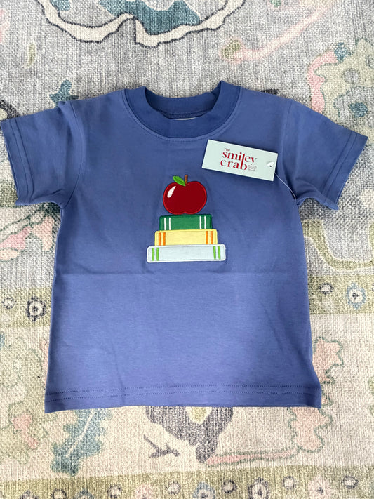 Stack Of Books Boy Top