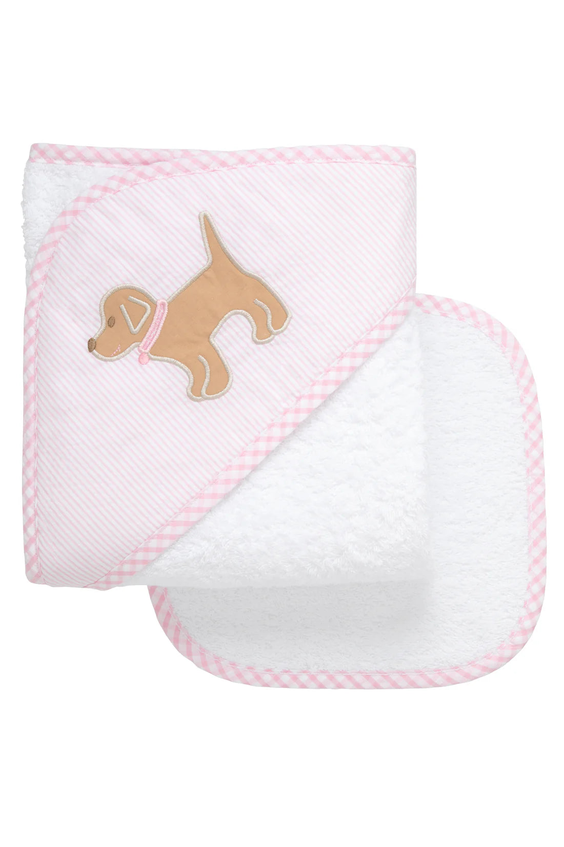 puppy hooded towel & washcloth