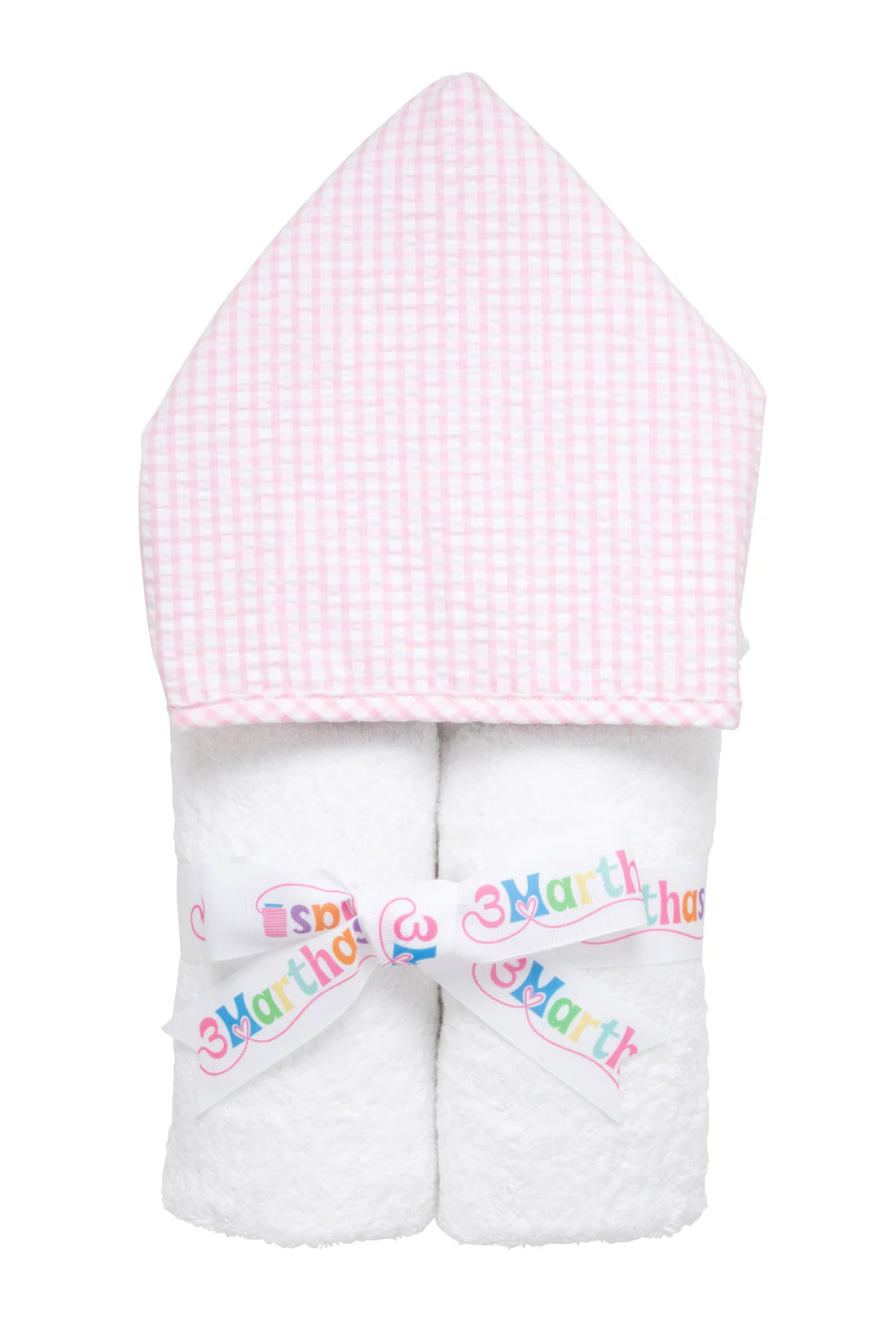 Big Check every kid towel pink