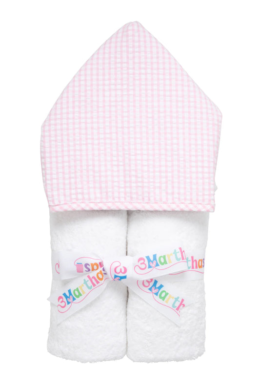 Big Check every kid towel pink