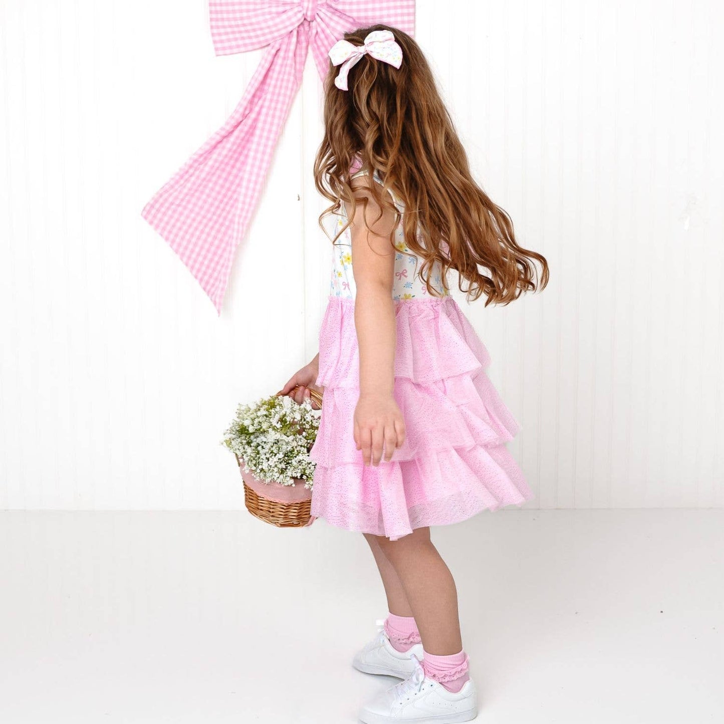 Sweet Floral Tank Tutu Dress - Girls Clothes - Spring