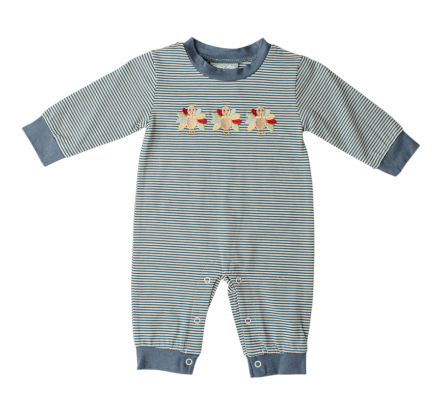 Turkey boy romper