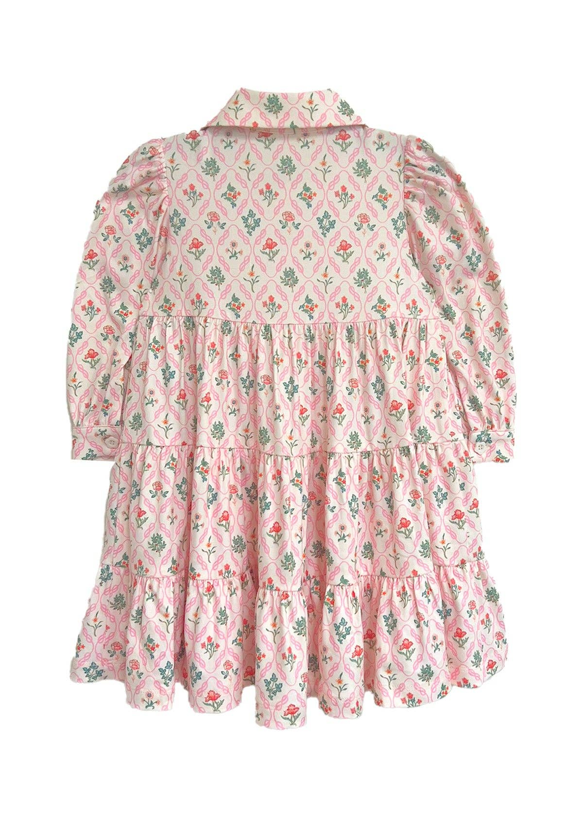 Dixie Pink Floral Dress