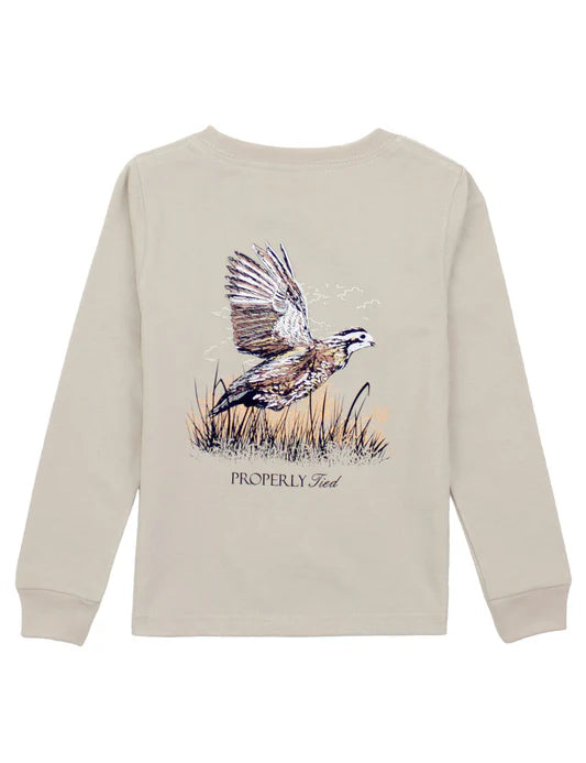 Boys Quail LS Linen
