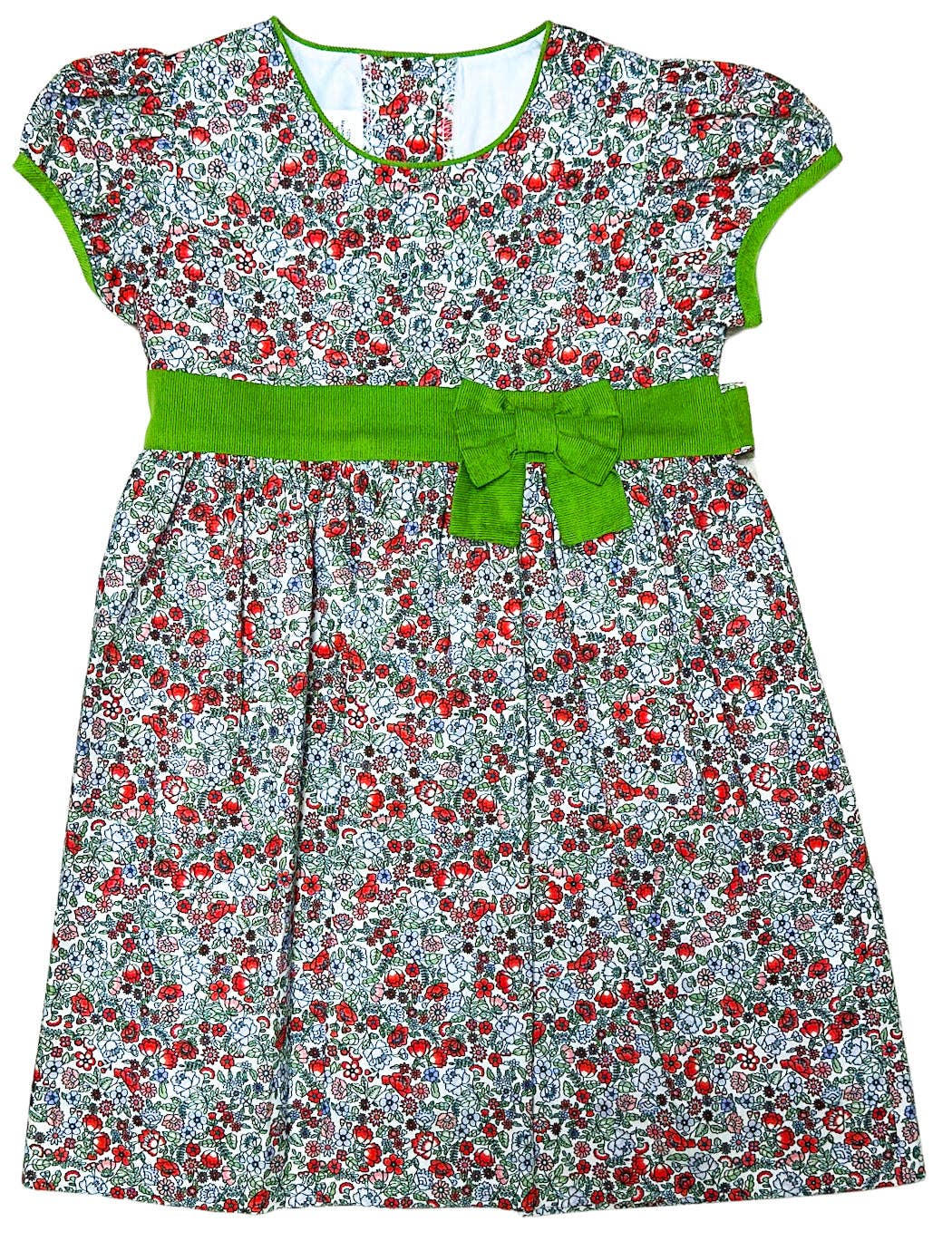 Girl's "Janelle" Classic Floral Dress
