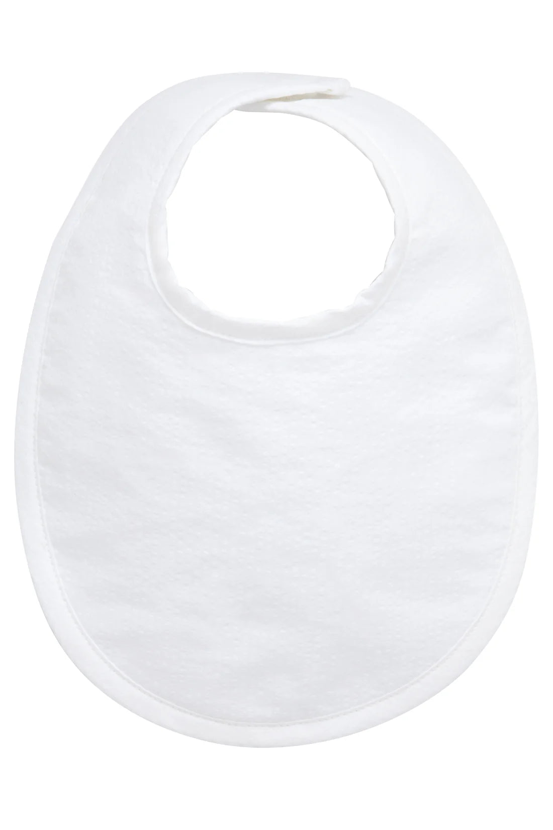 Seersucker Stripe basic bib
