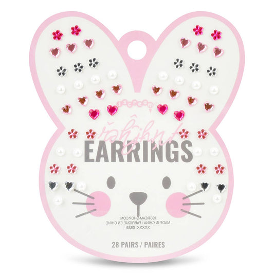 Bunny Stick On Earrings