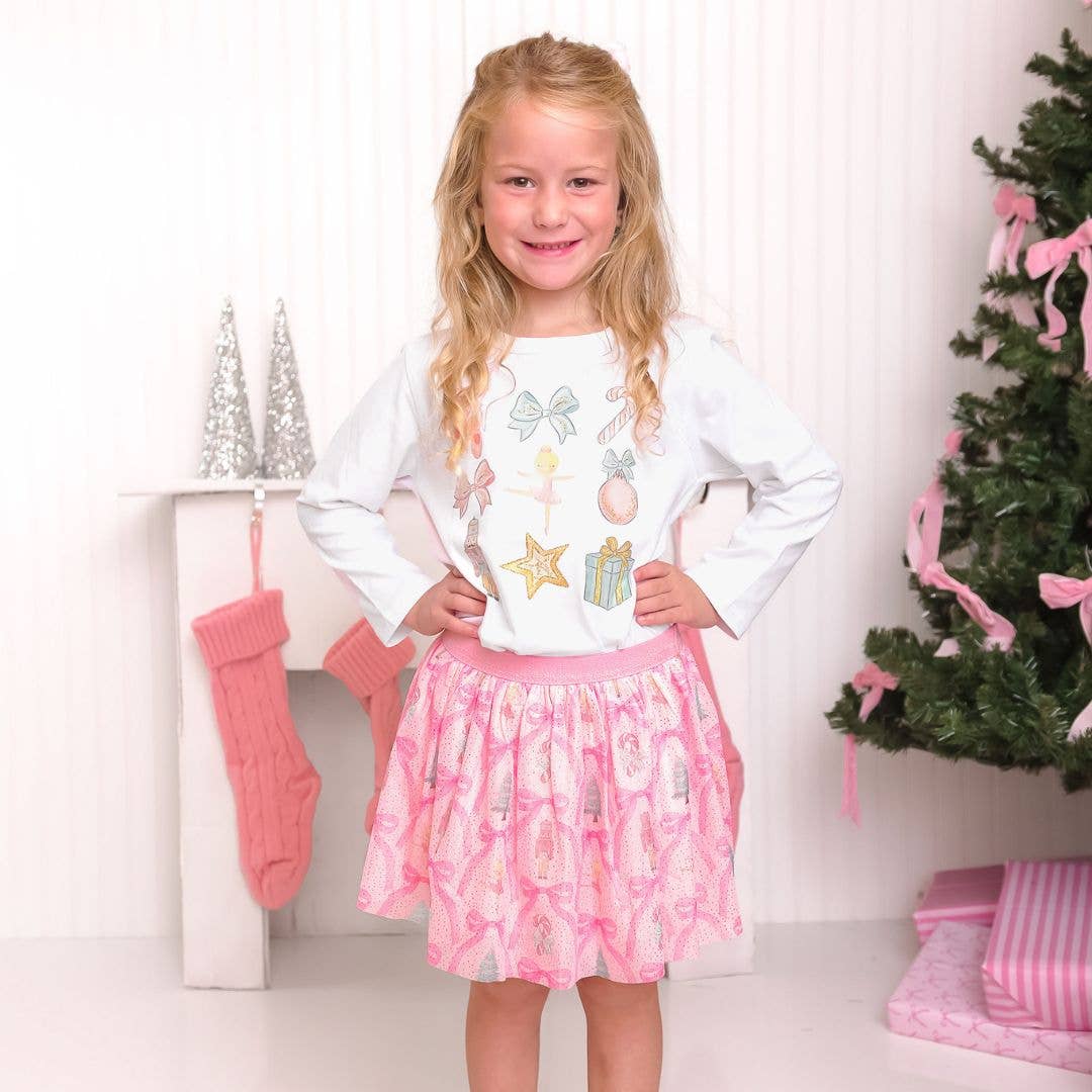 Nutcracker Trellis Christmas Tutu - Kids Clothing - Holiday
