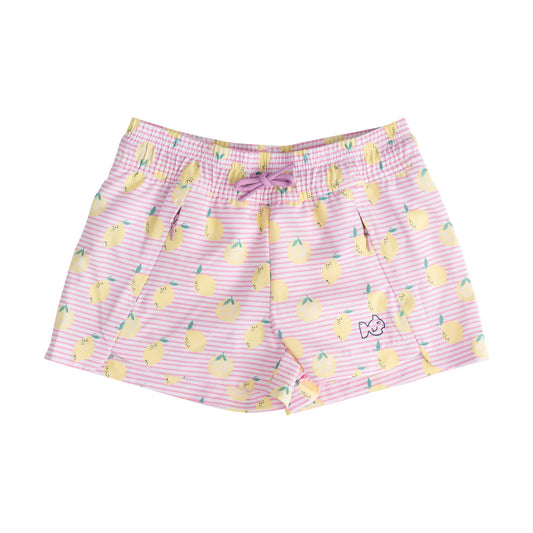 Girls Beach Cruiser Short lemonade