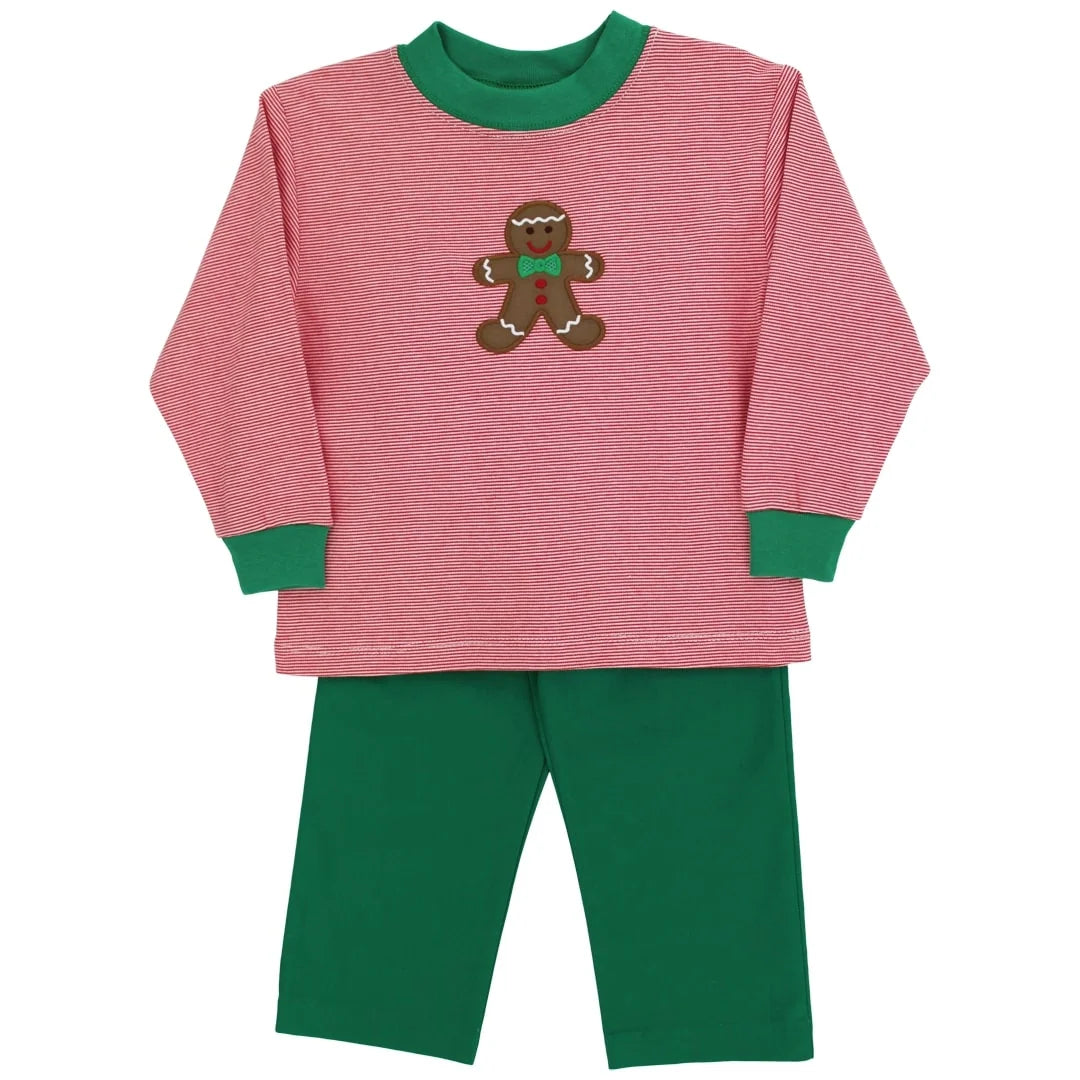 Jolly Gingerbread - Boys Pant Set