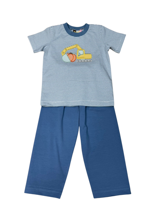 Pumpkin patch boy pant set