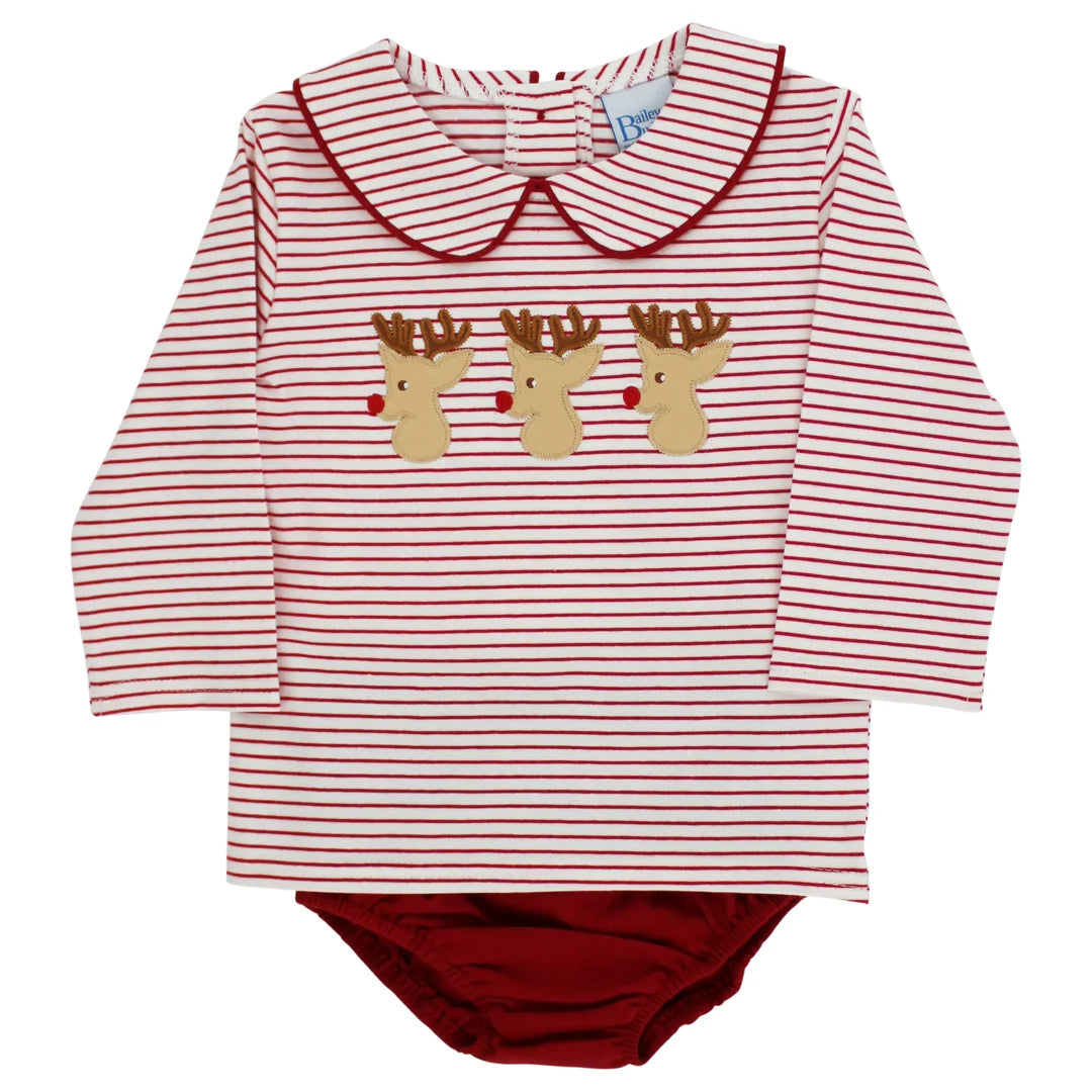 Rudy Reindeer - Boys Diaper Cover