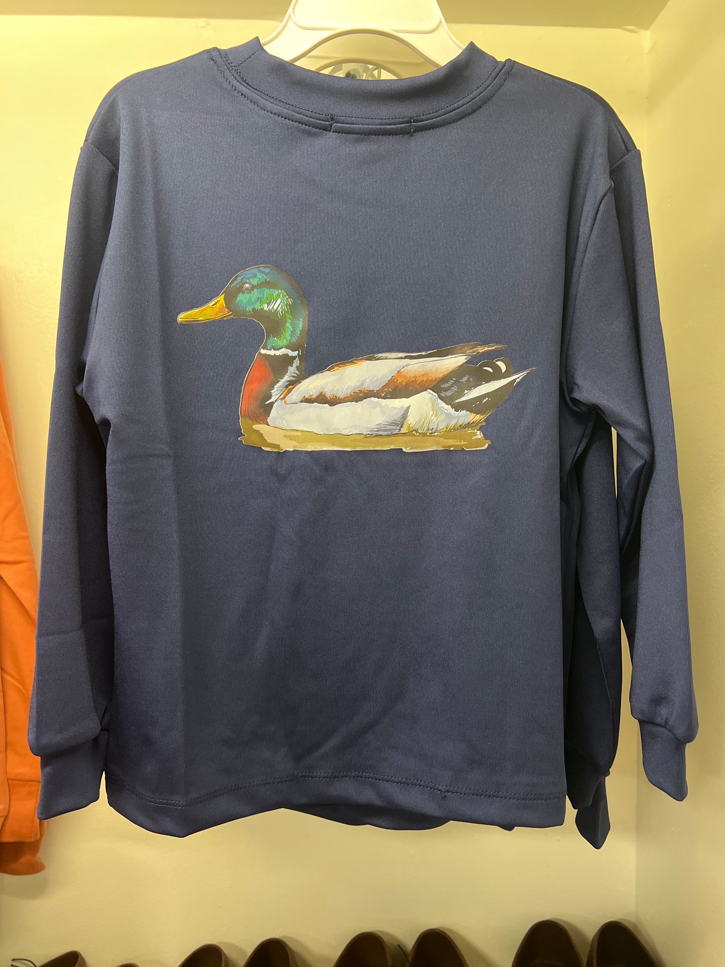 Performance long sleeve wood duck