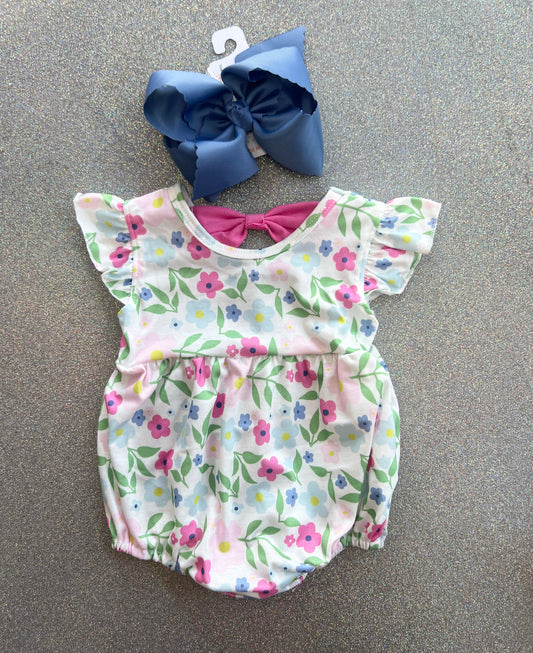 spring time floral bubble