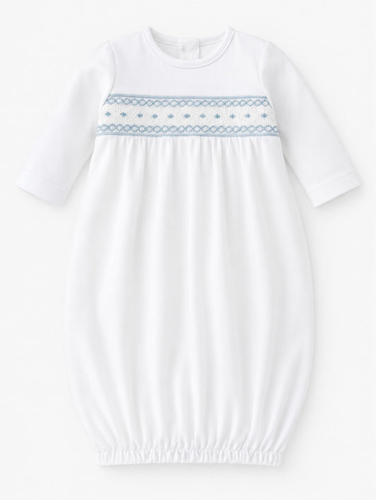 white knit boy sac