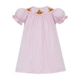 Turkey girls pink stripe dress