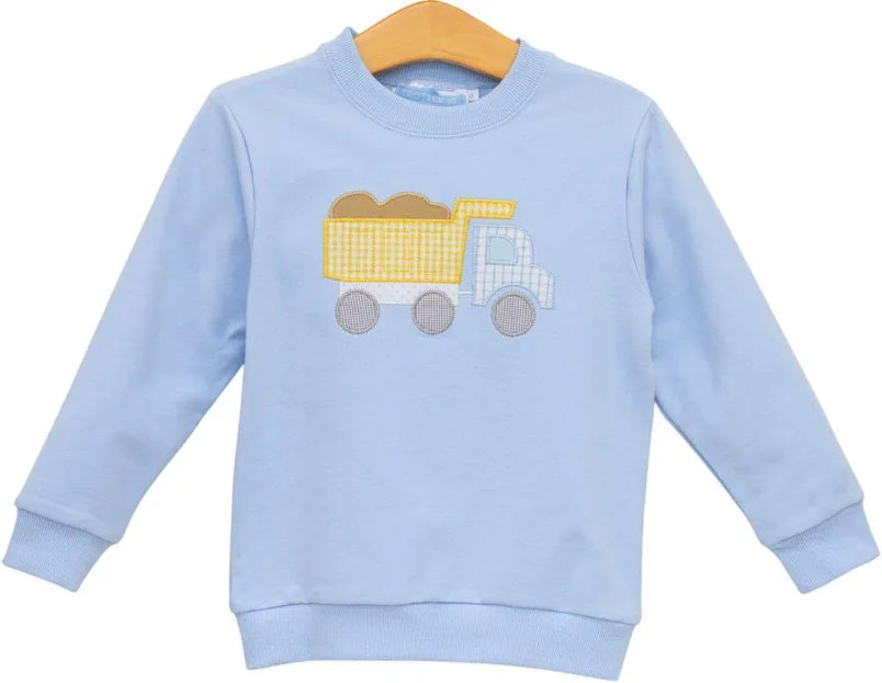 French Terry Pullover- Dump Truck