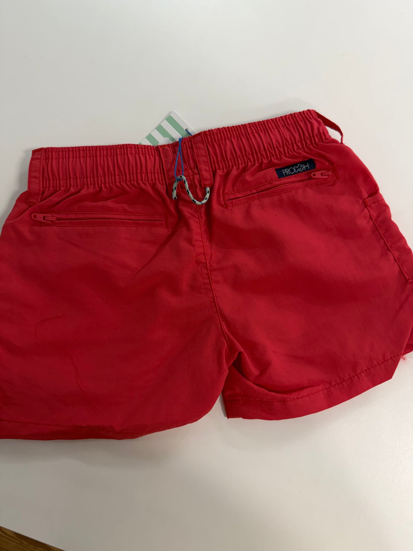 Boys Outrigger Performance Short red