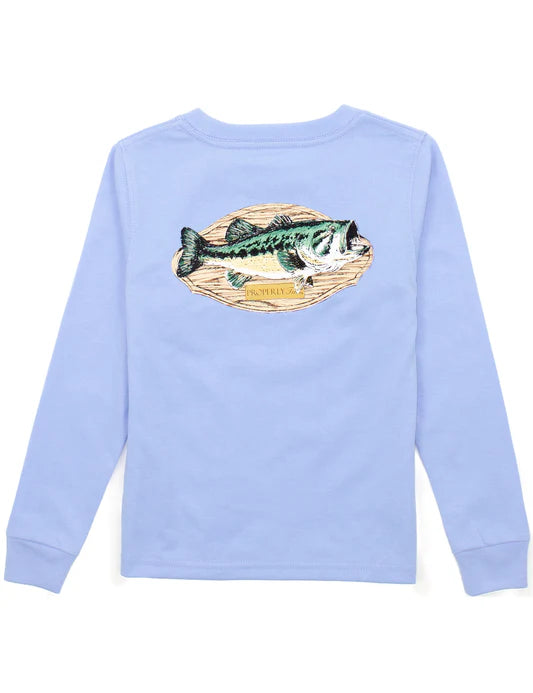 Boys bass mount tee