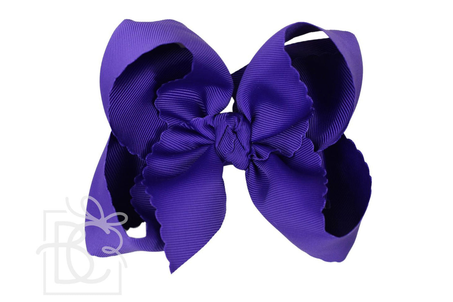 SCALLOPED EDGE BOW