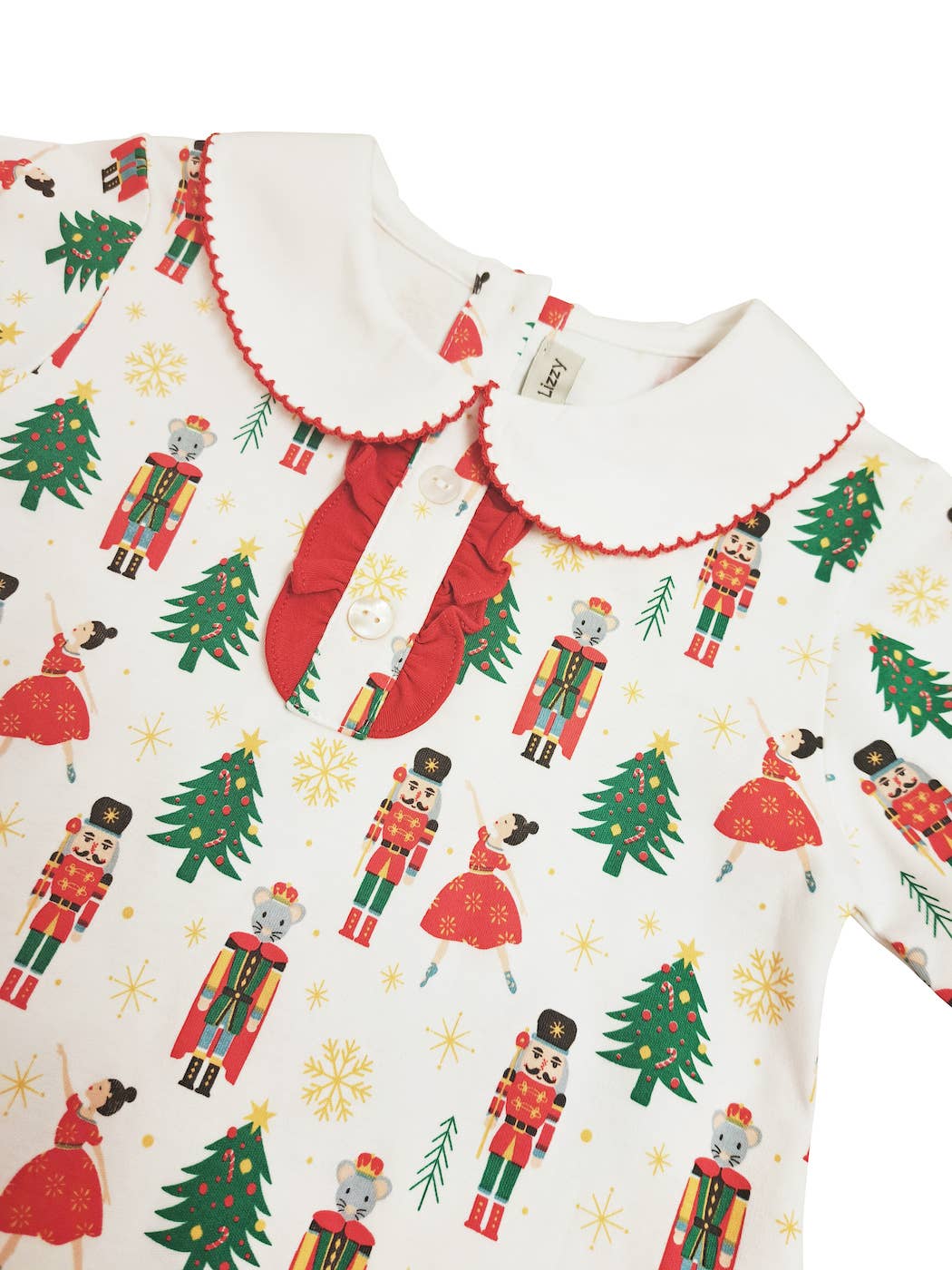 Christmas Nutcracker Print A-line Girl dress