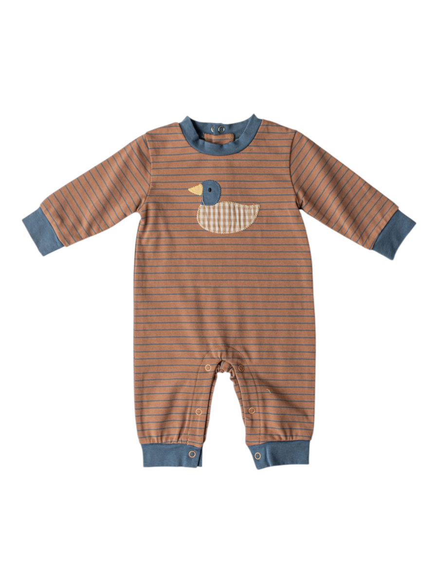 Duck applique romper