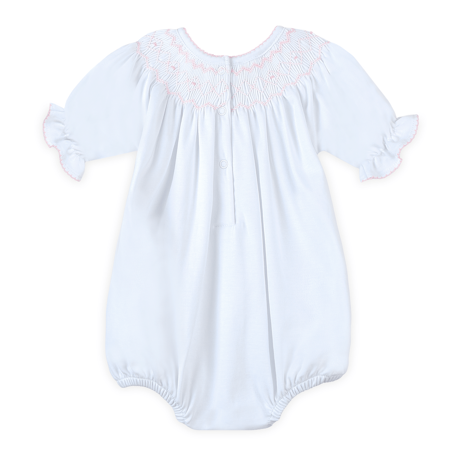 Lizzie's Classics Bishop Short Sleeve Bubble - Pink