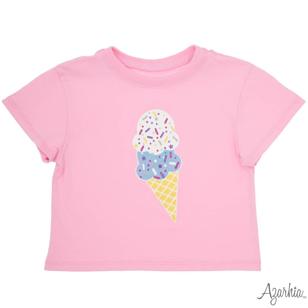 Glitter Ice Cream Pink Boxy