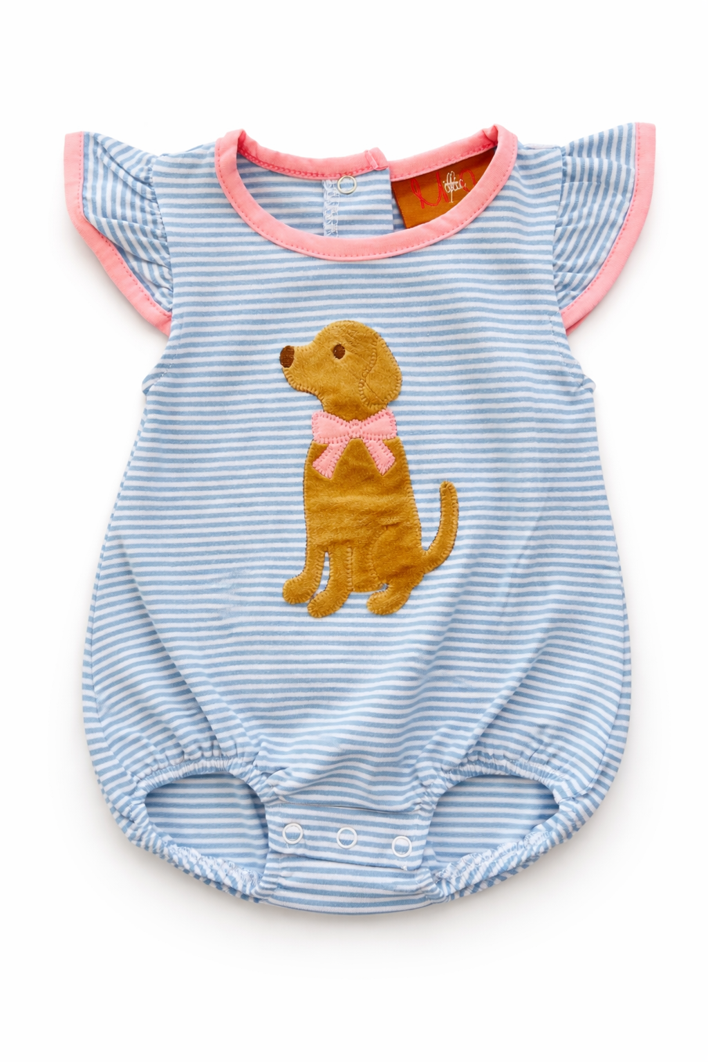 Puppy applique bubble