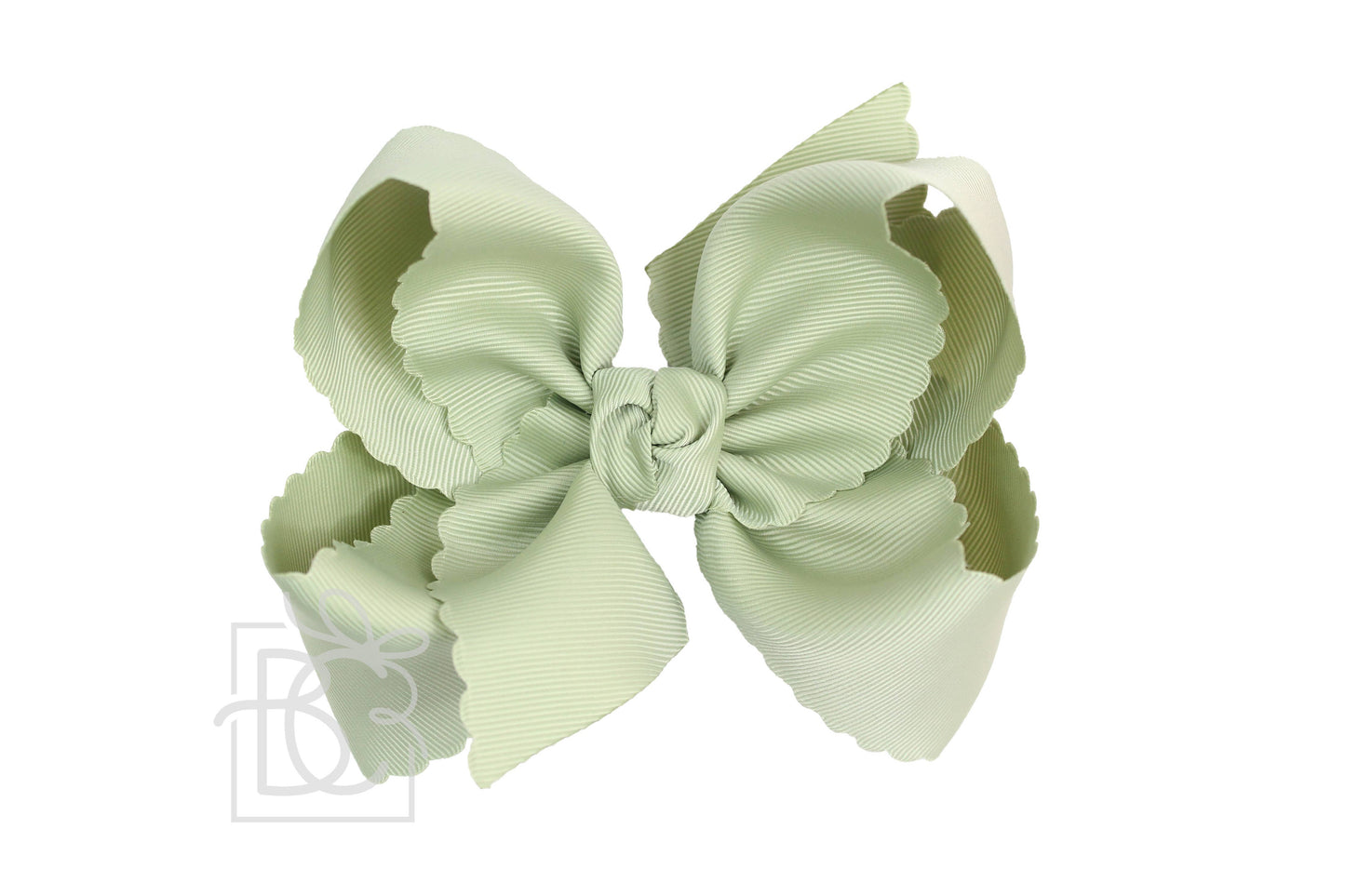 SCALLOPED EDGE BOW