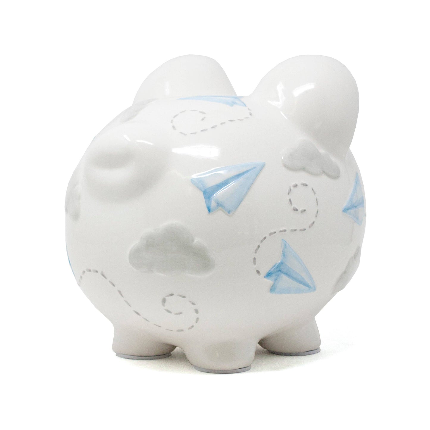 Paper Airplane Large Piggy Bank