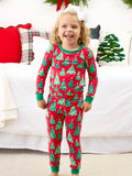 SoftSnooze™ Kids Bamboo Viscose O Christmas Tree Long Sleeve Pajama Set