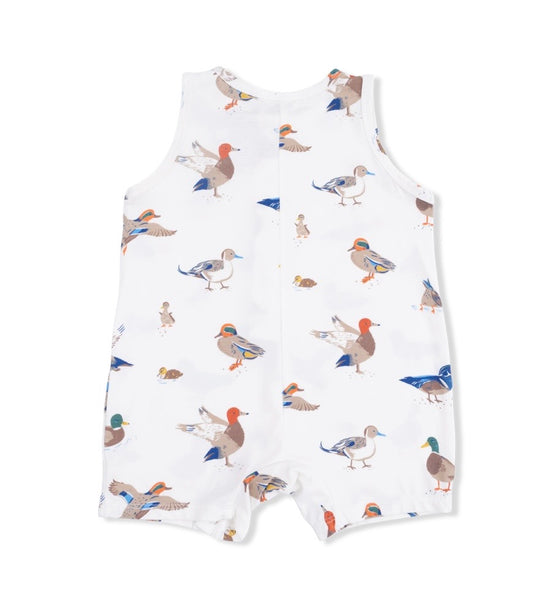 Ducks Sleeveless Romper