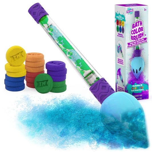 Tub Works® Bath Color Brush™ Kids Bath Bomb Set | Nontoxic & Fragrance-Free