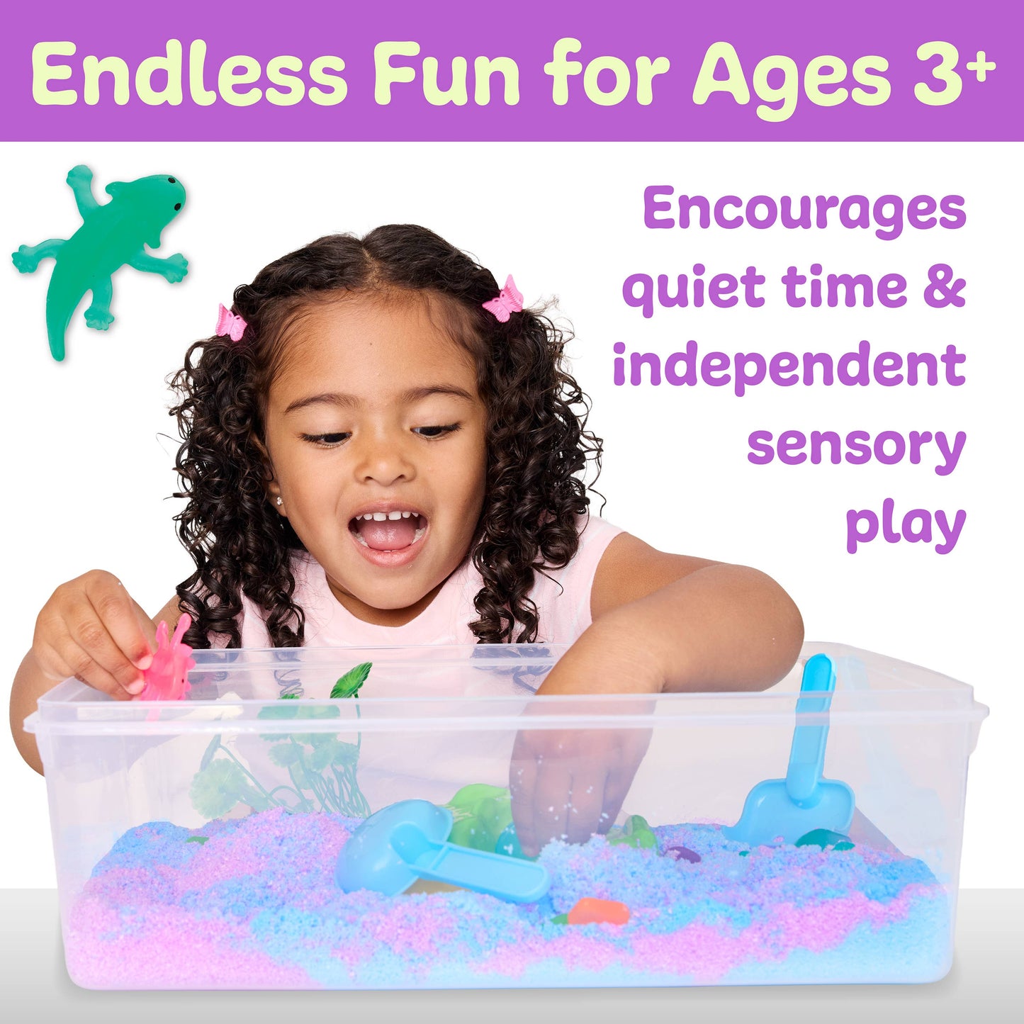 Sensory Bin Axolotl Activity Bin for Kids