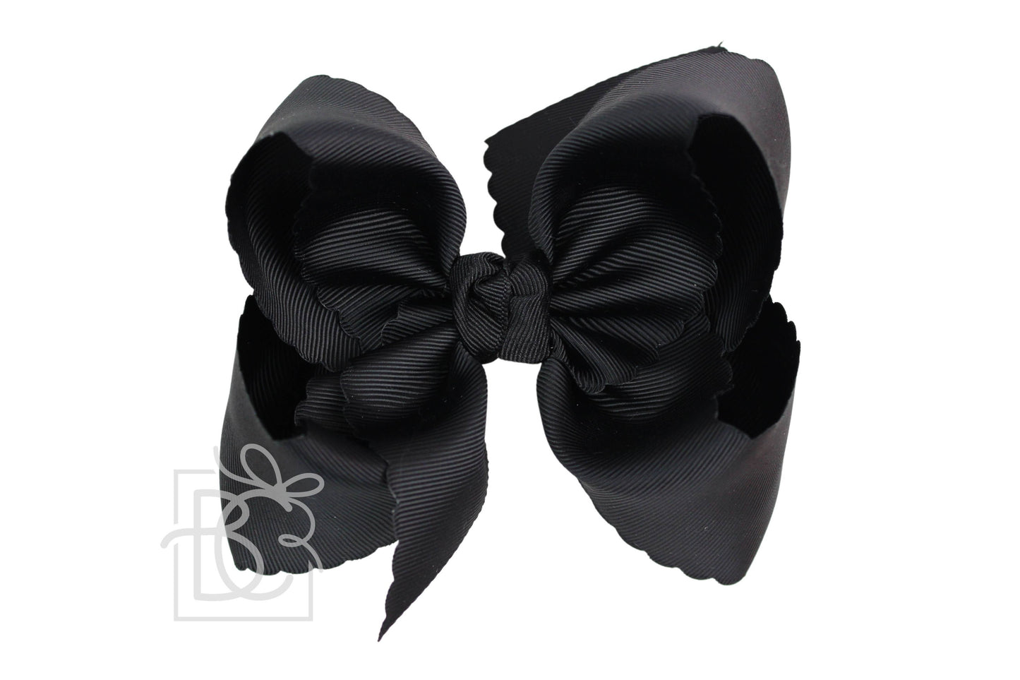 SCALLOPED EDGE BOW
