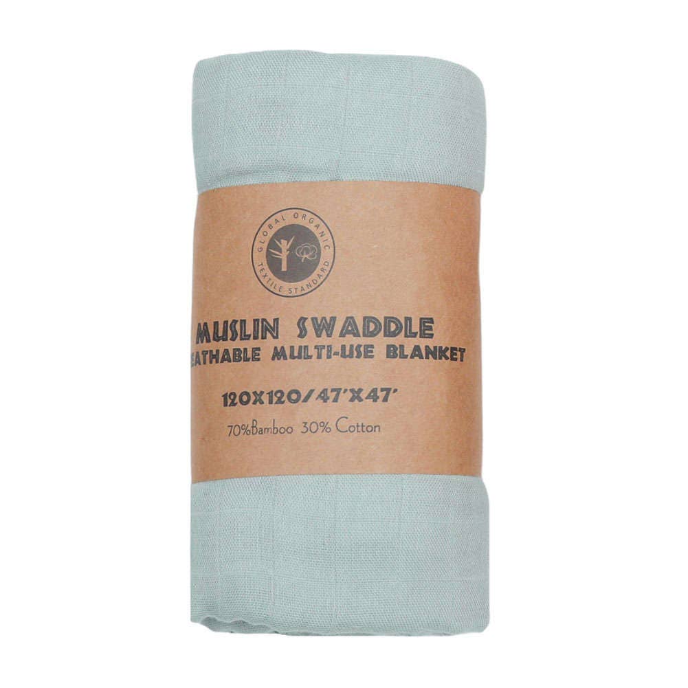 Soft Bamboo Baby Swaddle - Stylish Luxury Newborn Gift