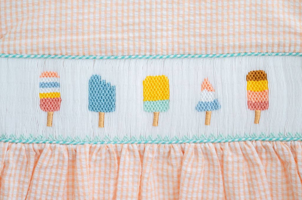 Popsicles Smocked Annabelle Bloomer Set