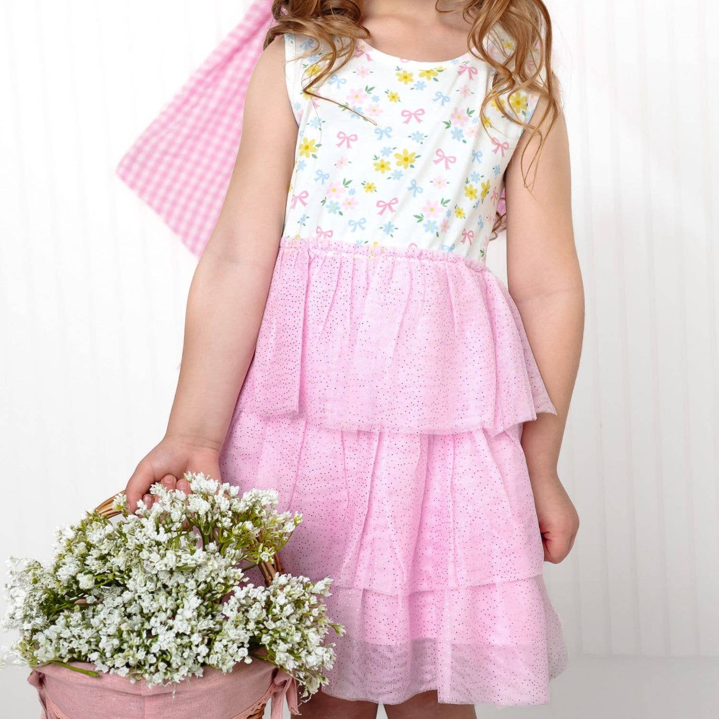 Sweet Floral Tank Tutu Dress - Girls Clothes - Spring