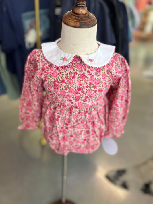 Regina pink floral Bubble