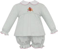 Turkey girls green knit set