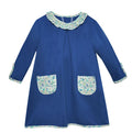 Gemma Dress - Blue Flower