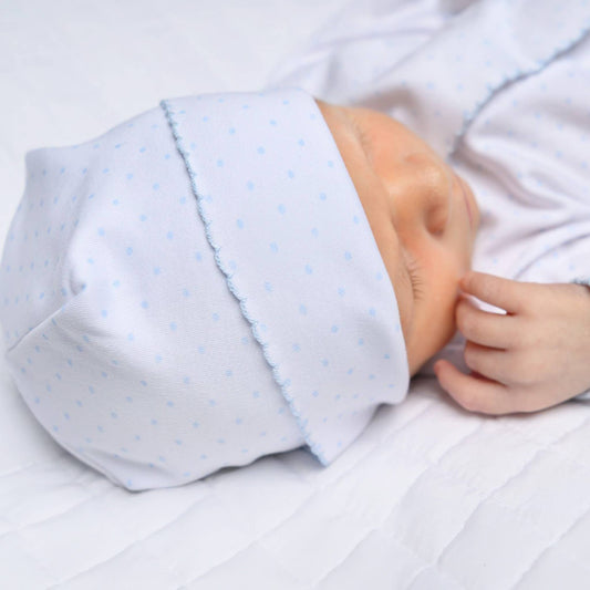 Mini Dots Hat - Blue