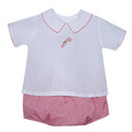 Bailey Boy Diaper Set - Candy Cane