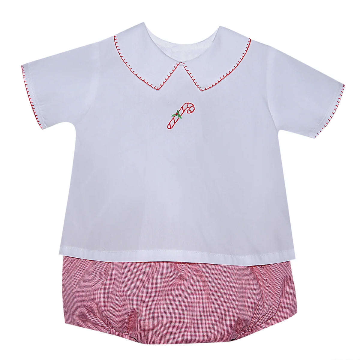 Bailey Boy Diaper Set - Candy Cane