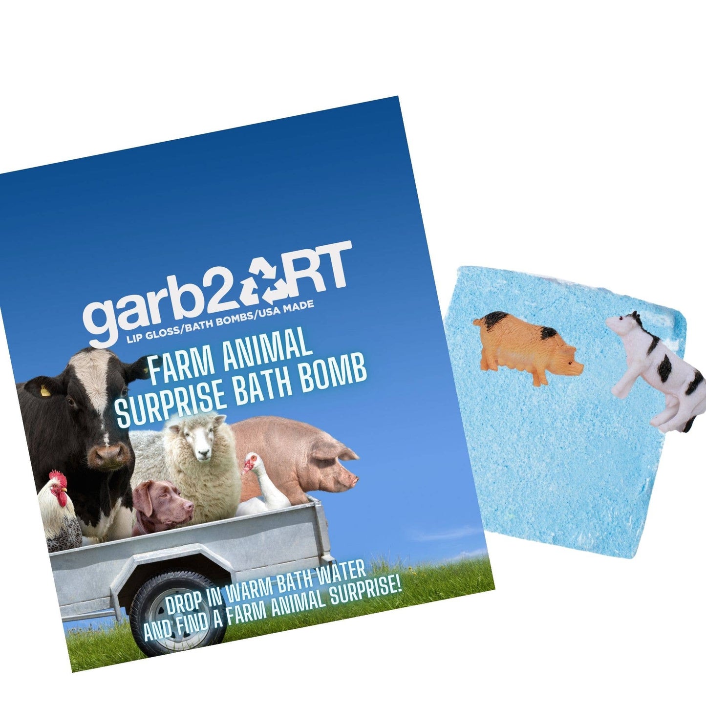 Surprise Bath Bomb | Farm Animal