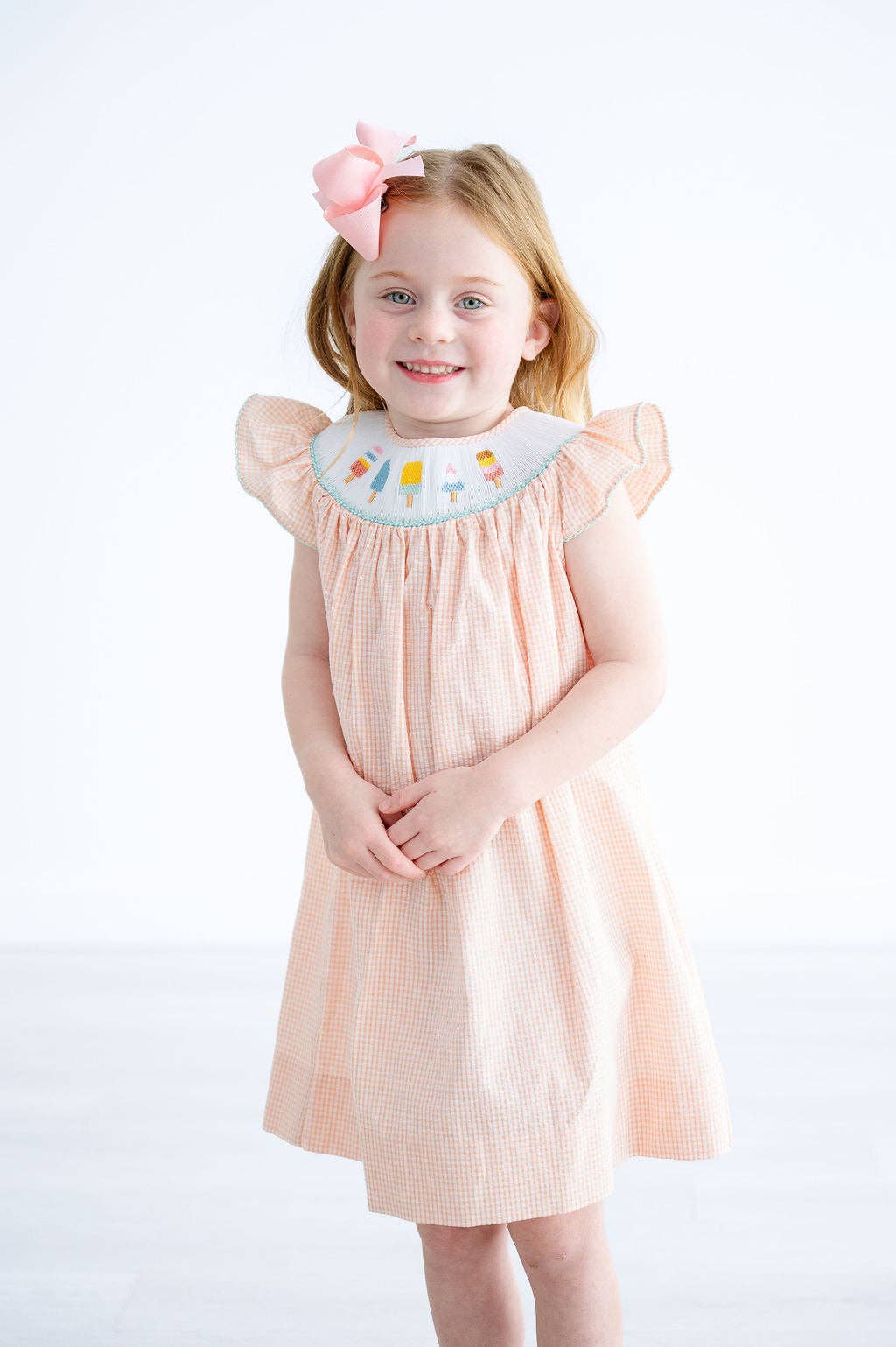 Popsicles Smocked Helen Dress