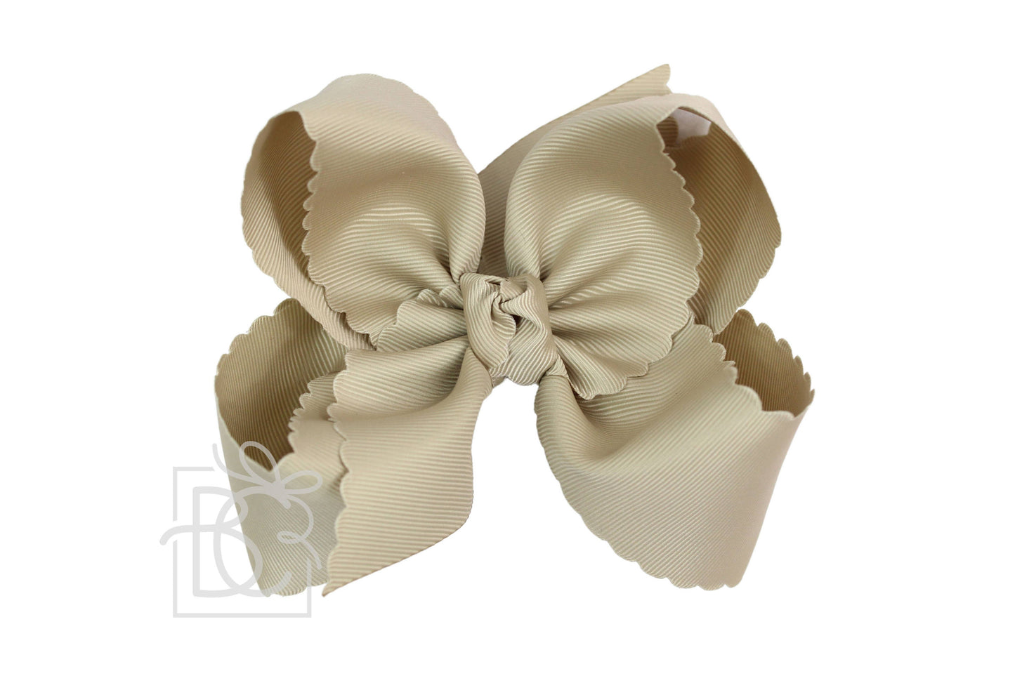 SCALLOPED EDGE BOW