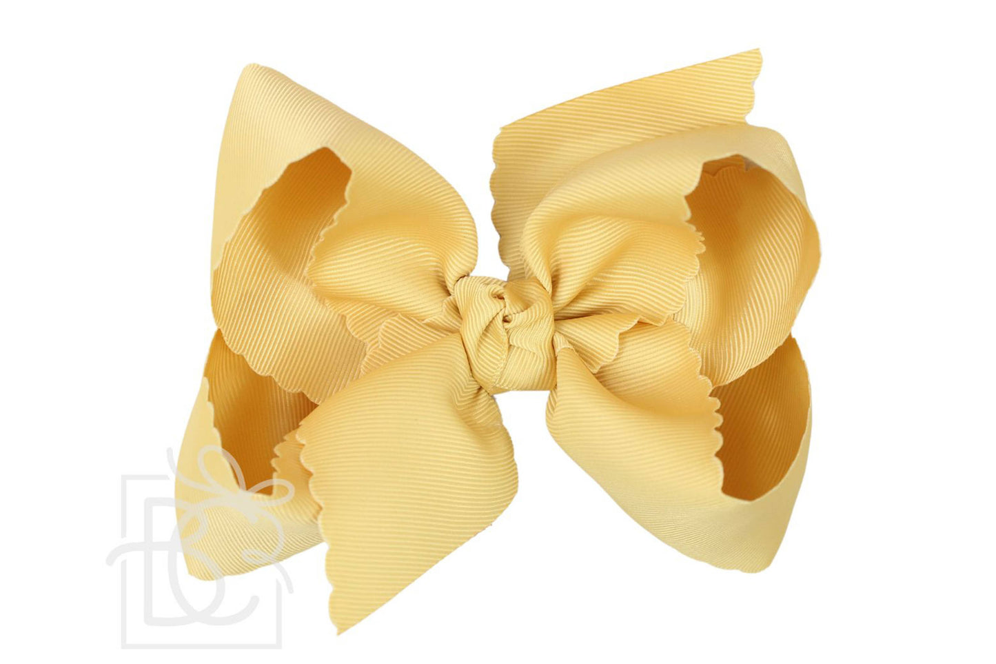 SCALLOPED EDGE BOW